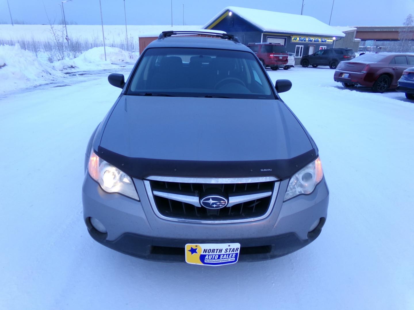 2008 Grey Subaru Outback 2.5i (4S4BP61C687) with an 2.5L H4 SOHC 16V engine, Automatic transmission, located at 2630 Philips Field Rd., Fairbanks, AK, 99709, (907) 458-0593, 64.848068, -147.780609 - Photo#1